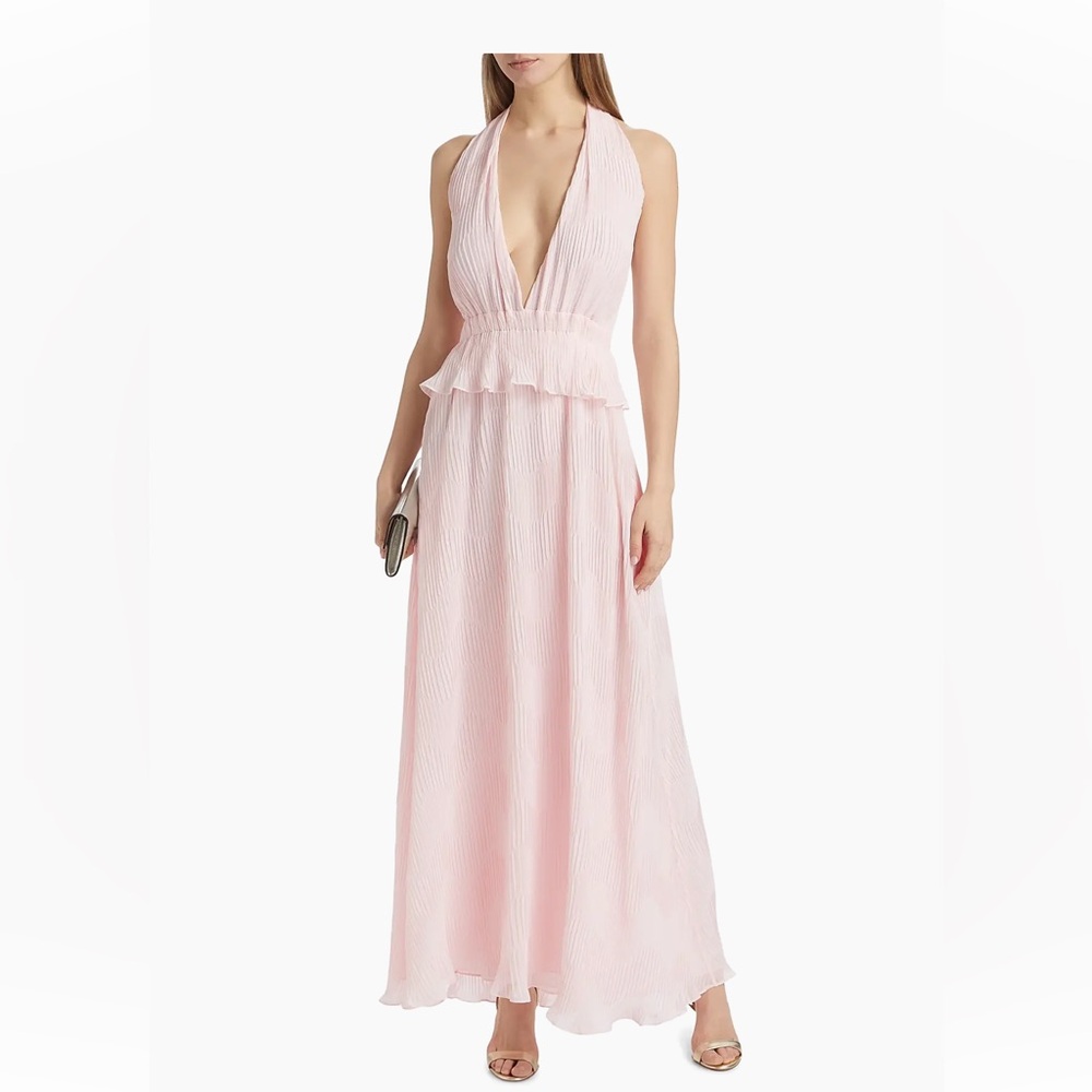 Ramy Brook Light Pink Maxi Dress